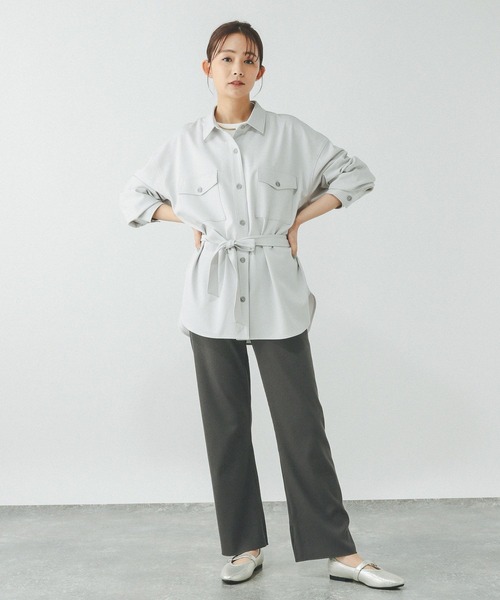 GLOBAL WORK（グローバルワーク）の「レーススカートパンツセット/323264（その他パンツ・レディース・ブラック/アイボリー・MEDIUM/LARGE）」の10枚目の写真