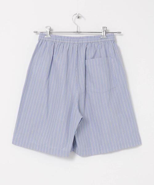 URBAN RESEARCH（アーバンリサーチ）の「new basic　インドスビンコットンストライプハーフパンツ（その他パンツ・レディース・ブルー・FREE）」の16枚目の写真