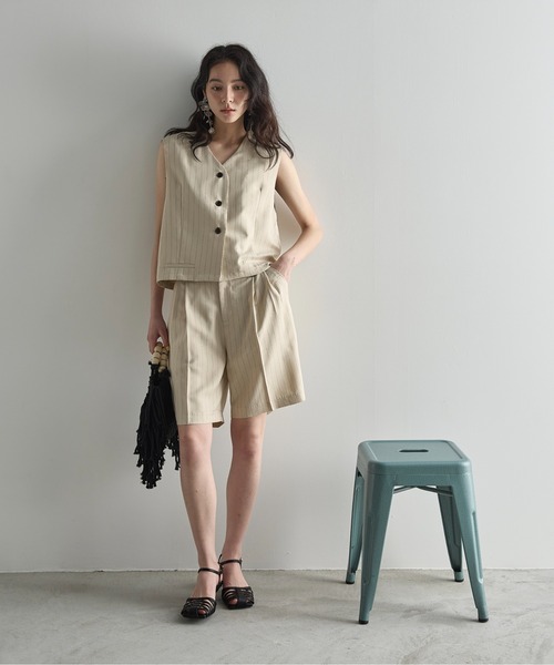 【専用】OZZon ストライプローズ ショートジャケット 専用】OZZon ストライプローズ ショートジャケット OZZON JAPAN