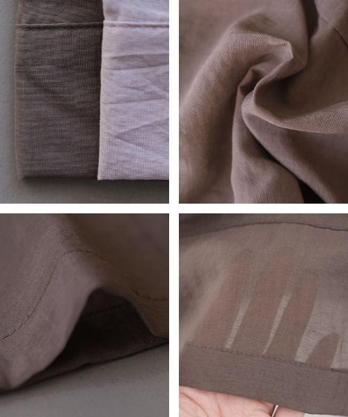 aquagarage（アクアガレージ）の「シアーテーラードジャケット（テーラードジャケット・レディース・ベージュ/アイボリー/ブラック・M）」の14枚目の写真