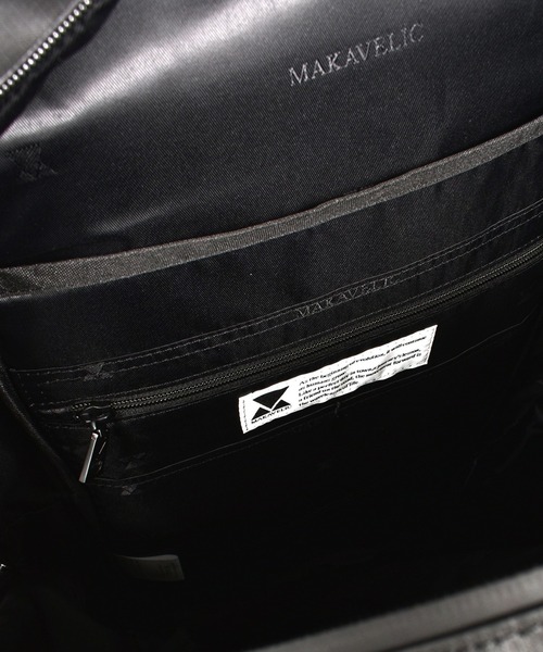 MAKAVELIC（マキャベリック）の「【MAKAVELIC】限定 Bind Up 2 BACKPACK Ripstop Mix バックパック リュック（バックパック/リュック・メンズ・ブラック・フリー）」の6枚目の写真