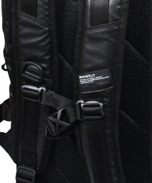 MAKAVELIC（マキャベリック）の「【MAKAVELIC】限定 Bind Up 2 BACKPACK Ripstop Mix バックパック リュック（バックパック/リュック・メンズ・ブラック・フリー）」の12枚目の写真