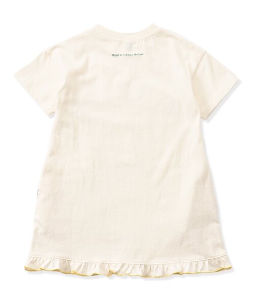 F.O.KIDS（エフオーキッズ）の「【リンク/ジュニア対応】ロゴデザインワンピース（ワンピース・キッズ・オフホワイト/パープル/グリーン・80/90/100/110/120/130/140/150）」の12枚目の写真