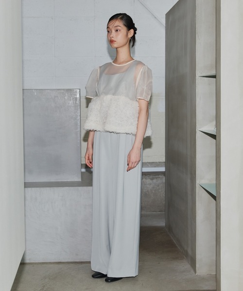 スウェルぺプラムセットアップパンツドレス / swell peplum set