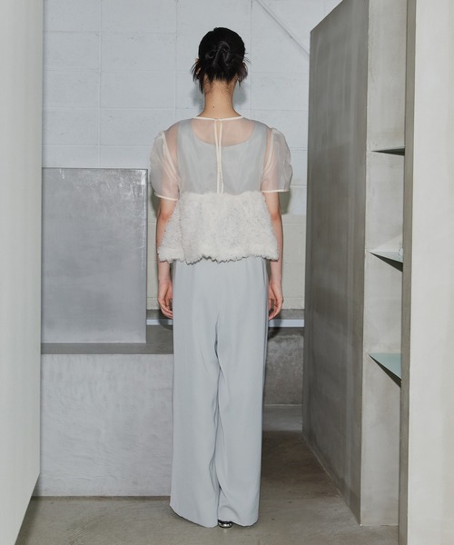 スウェルぺプラムセットアップパンツドレス / swell peplum set