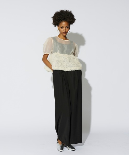 ANDRESD スウェルペプラムセットアップパンツドレス swell peplum set up pants dress スウェルぺプラムセットアップ