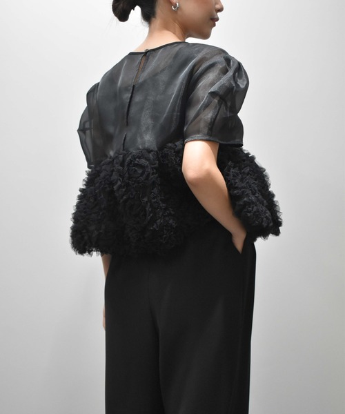 swell peplum set up pants dress スウェルぺプラムセットアップパンツ 