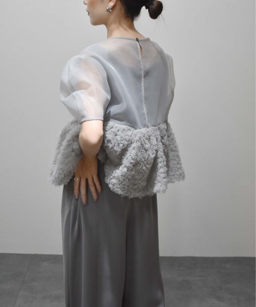 ANDRESD スウェルペプラムセットアップパンツドレス swell peplum set up pants dress スウェルぺプラムセットアップ