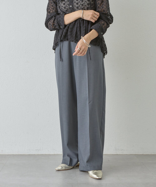 SHENERY（シーナリー）の「タックスラックス（スラックス・レディース・イエロー/グレー・38/36）」の10枚目の写真