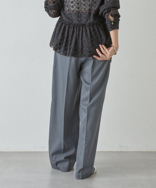 SHENERY（シーナリー）の「タックスラックス（スラックス・レディース・イエロー/グレー・38/36）」の15枚目の写真