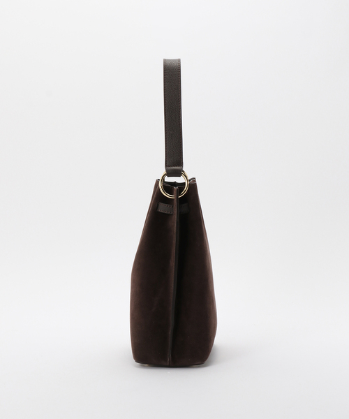 MILOS(ミロス)の「MILOS/ミロス SUEDE ONEHANDLE TOTE(ショルダーバッグ・レディース・ブラウン/ベージュ・FREE)」の10枚目の写真