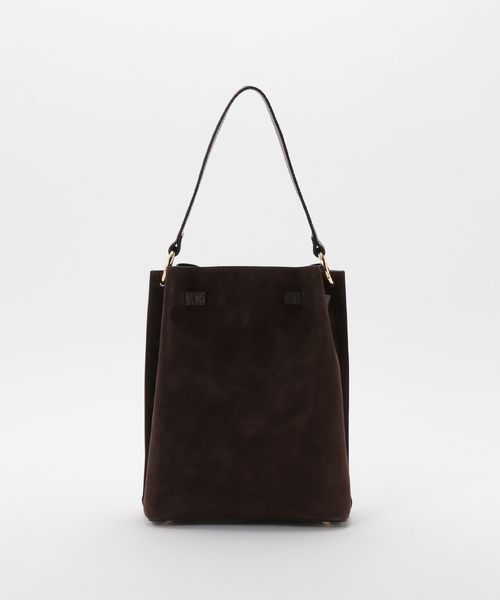 MILOS(ミロス)の「MILOS/ミロス SUEDE ONEHANDLE TOTE(ショルダーバッグ・レディース・ブラウン/ベージュ・FREE)」の11枚目の写真