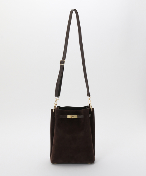 MILOS(ミロス)の「MILOS/ミロス SUEDE ONEHANDLE TOTE(ショルダーバッグ・レディース・ブラウン/ベージュ・FREE)」の17枚目の写真