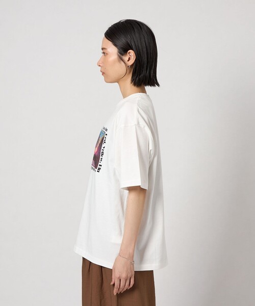 CITEN（シテン）の「＜CITEN＞ファインアートハーフスリーブT（Tシャツ/カットソー・レディース・ライトグレー/イエロー/コバルトブルー/ピンク/ロイヤルブルー・M/S）」の19枚目の写真