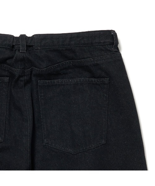 STUDIO SEVEN(スタジオ セブン)の「Logo Embroidery Denim Pants【STUDIOSEVEN/スタジオセブン】(デニムパンツ・メンズ・ブラック・MEDIUM/LARGE)」の6枚目の写真