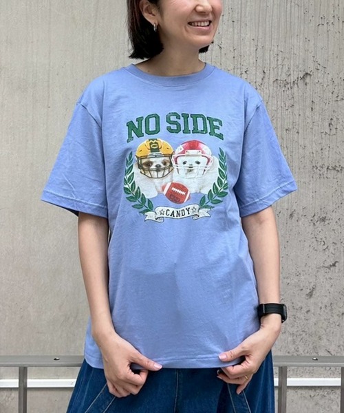 セール】NO SIDE Tシャツ（Tシャツ/カットソー）｜Candy Stripper