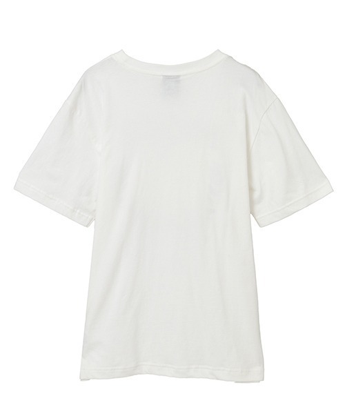 Candy Stripper(キャンディストリッパー)の「NO SIDE Tシャツ(Tシャツ/カットソー・レディース・オフホワイト/ブルー/ブラック/レッド・M/L/XL)」の5枚目の写真