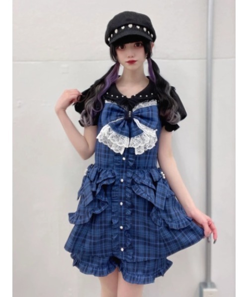 Ank Rouge ふわふわにくきゅう セットアップ ふわふわにくきゅうスカパン - Ank Rouge(アンクルージュ)の