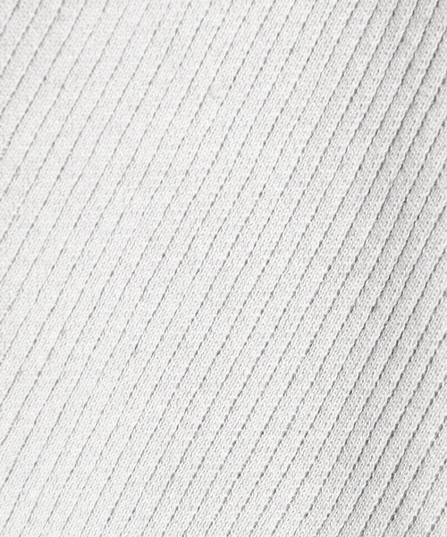 MONSIEUR NICOLE(ムッシュニコル)の「【ex/tra】バイアスリブ ニットブルゾン(ニット/セーター・メンズ・ホワイト/ライトグレー/ブラック・LARGE/X-LARGE/MEDIUM)」の8枚目の写真