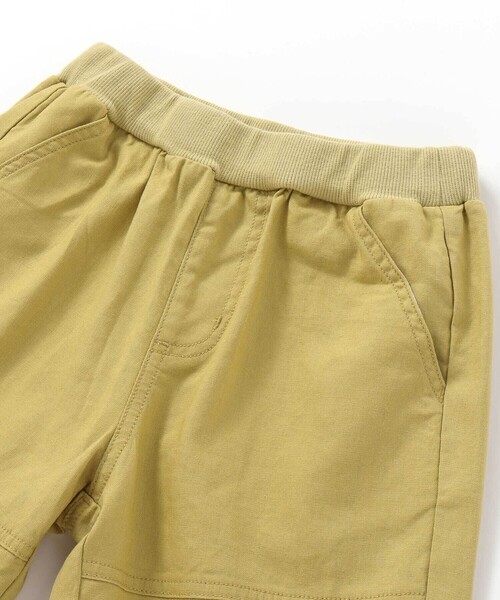 SLAP SLIP(スラップスリップ)の「【お揃い/接触冷感】カラフル麻レーヨン5.5分丈パンツ(80~130cm)(その他パンツ・キッズ・レッド/ネイビー/ベージュ/イエロー/グリーン・100cm/90cm/110cm/130cm/120cm/80cm)」の17枚目の写真