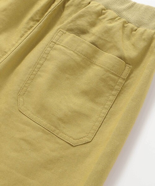 SLAP SLIP(スラップスリップ)の「【お揃い/接触冷感】カラフル麻レーヨン5.5分丈パンツ(80~130cm)(その他パンツ・キッズ・レッド/ネイビー/ベージュ/イエロー/グリーン・100cm/90cm/110cm/130cm/120cm/80cm)」の19枚目の写真