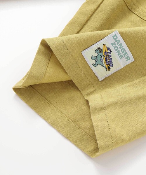 SLAP SLIP(スラップスリップ)の「【お揃い/接触冷感】カラフル麻レーヨン5.5分丈パンツ(80~130cm)(その他パンツ・キッズ・レッド/ネイビー/ベージュ/イエロー/グリーン・100cm/90cm/110cm/130cm/120cm/80cm)」の20枚目の写真