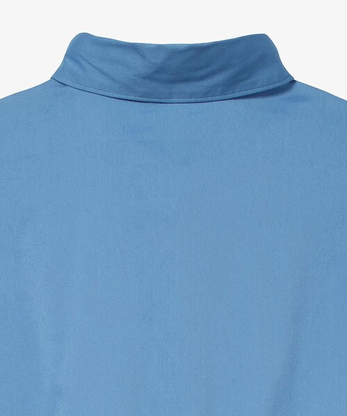 LACOSTE(ラコステ)の「キモノスリーブシャツドレス(シャツワンピース・レディース・ブラック/グレイッシュブルー・34/36/38/40)」の18枚目の写真