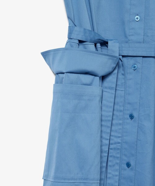 【LACOSTE】スリーブシャツワンピース セール】キモノスリーブシャツドレス（シャツワンピース