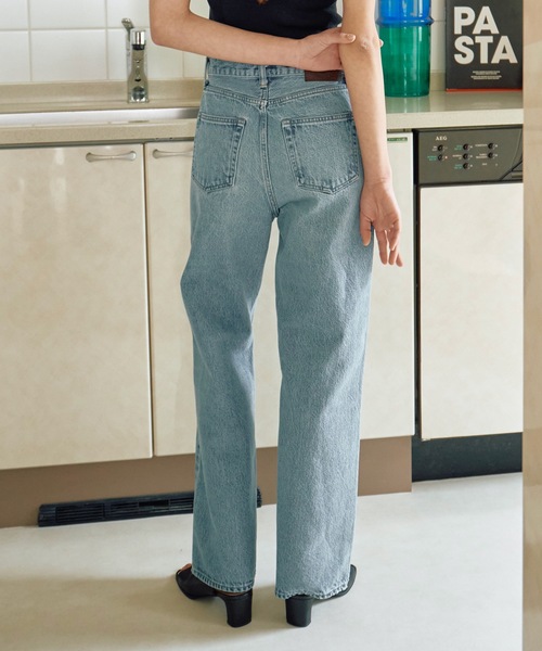AUTHEN(オーセン)の「【AUTHEN】オーセン/ "HAYES" ブーツカット BK デニムパンツ(デニムパンツ・レディース・ライトグレー系・23inch/25inch/27inch)」の9枚目の写真