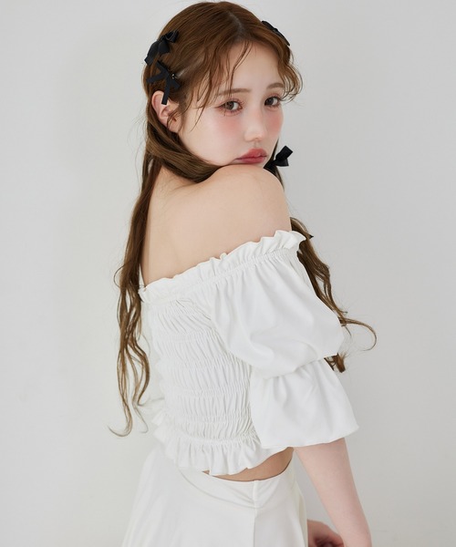 NICE CLAUP パフスリーブswimwear 3点セット white NICE CLAUP パフスリーブswimwear 3点セット white - メルカリ