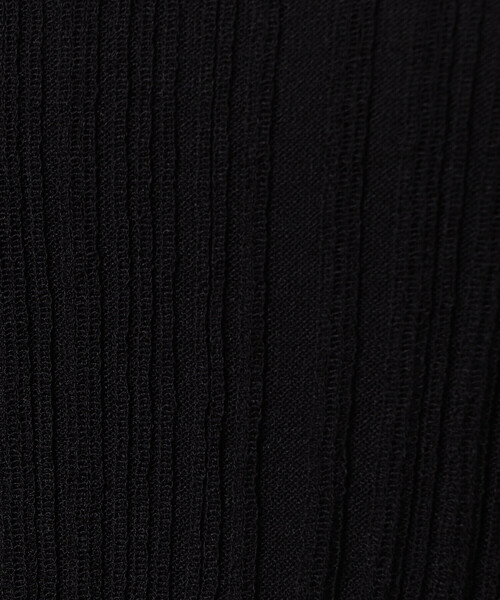COMME CA ISM(コムサイズム)の「ランダムシアーニット(ニット/セーター・レディース・アイボリー/ブラック・LARGE/MEDIUM)」の12枚目の写真
