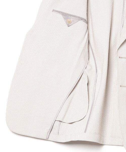 新品BANANA REPUBLIC ホワイト テーラードジャケット 11号 Banana Republic（バナナリパブリック）の「Arroyo コットン