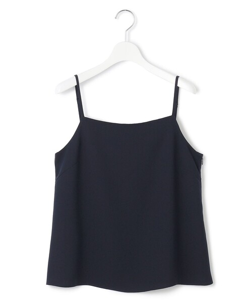 23区(ニジュウサンク)の「【吸水速乾/UVカット/接触冷感】ストレッチジョーゼット キャミソール(キャミソール・レディース・ネイビー系/ブラック系/ベージュ系・38/40)」の16枚目の写真