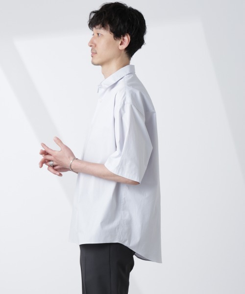 セール】「大人のワイドシャツ」レギュラーカラー 半袖（シャツ