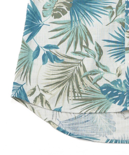 Arnold Palmer（アーノルドパーマー）の「リゾート柄 半袖 コンパクトシャツ（シャツ/ブラウス・レディース・ベージュ/ブラック/ネイビー/グリーン・M/S/L）」の16枚目の写真