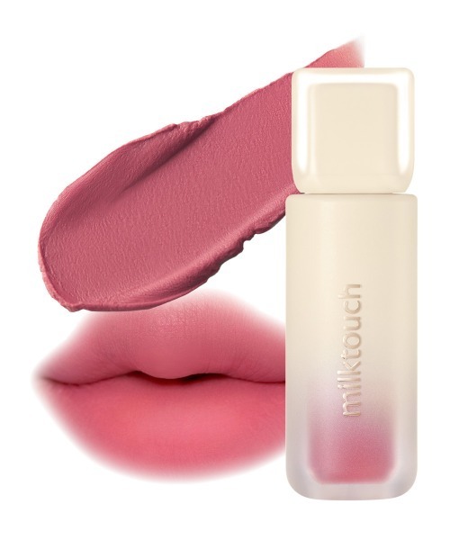 Milk Touch(ミルクタッチ)の「【新感触マットティント】スプレッドフィット ブラーティント #クリームチーズリップ(口紅/リップティント/グロス・レディース・04Donut Peach/02Morning Fluffy/05Mellow fuzzy/03Pink Pinch/01Custard Peach/08Even Hip/07More Brix/06Peach Pitch・FREE)」の5枚目の写真