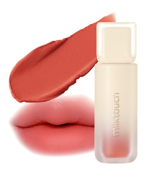 Milk Touch(ミルクタッチ)の「【新感触マットティント】スプレッドフィット ブラーティント #クリームチーズリップ(口紅/リップティント/グロス・レディース・04Donut Peach/02Morning Fluffy/05Mellow fuzzy/03Pink Pinch/01Custard Peach/08Even Hip/07More Brix/06Peach Pitch・FREE)」の8枚目の写真