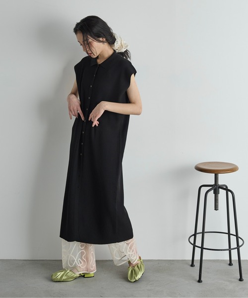 THE YOn(ザヨン)の「コード刺繍ヘムチュールイージーパンツ(その他パンツ・レディース・アイボリー/ブラック・FREE)」の17枚目の写真