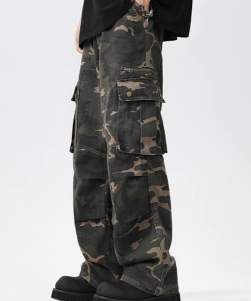Bling Leads（ブリングリーズ）の「Z)【BLINGLEADS】JNF24001 CAMO CARGO PANT（カーゴパンツ・メンズ・カモフラージュ・MEDIUM）」の6枚目の写真