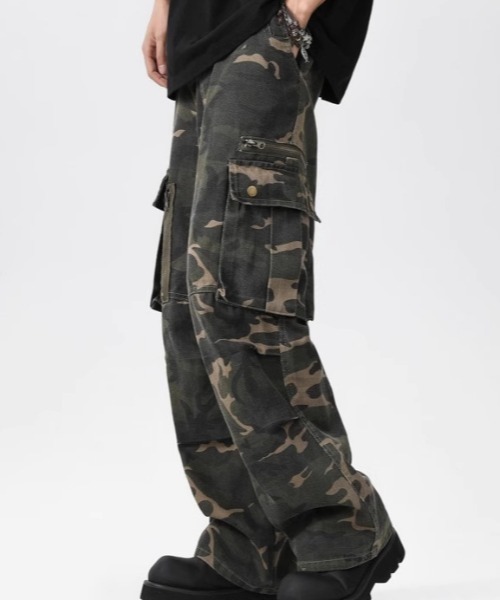 Bling Leads（ブリングリーズ）の「Z)【BLINGLEADS】JNF24001 CAMO CARGO PANT（カーゴパンツ・メンズ・カモフラージュ・MEDIUM）」の5枚目の写真