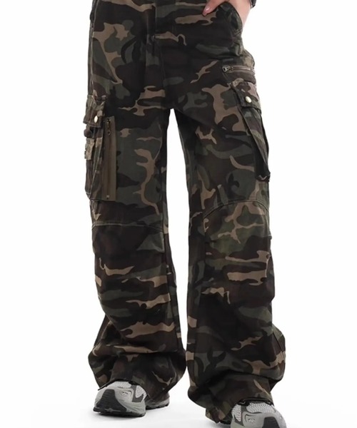 Bling Leads（ブリングリーズ）の「Z)【BLINGLEADS】JNF24001 CAMO CARGO PANT（カーゴパンツ・メンズ・カモフラージュ・MEDIUM）」の3枚目の写真