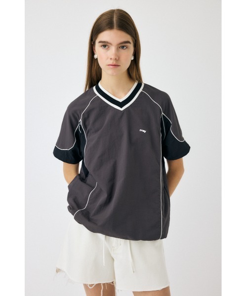 トップス moussy セール】PIPING OVER トップス（Tシャツ/カットソー）｜MOUSSY