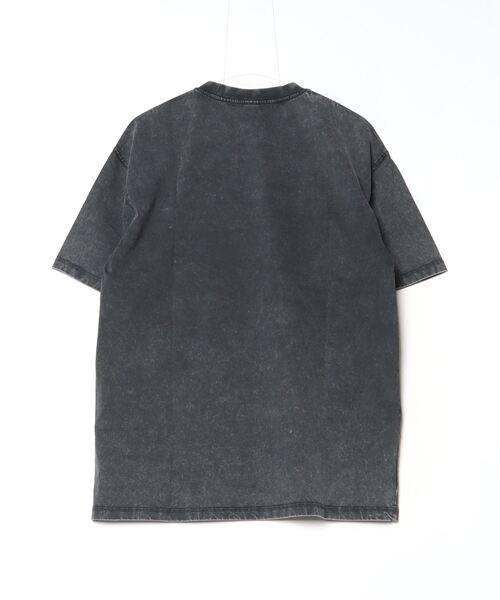 R.(rehacer)(アールドット(レアセル))の「R. : Retro Loose Washed S/S T / レトロ ルーズ ウォッシュド 半袖 Tシャツ(Tシャツ/カットソー・メンズ・ブラック/ブルー/グリーン/ネイビー/オレンジ・MEDIUM/LARGE/X-LARGE)」の6枚目の写真