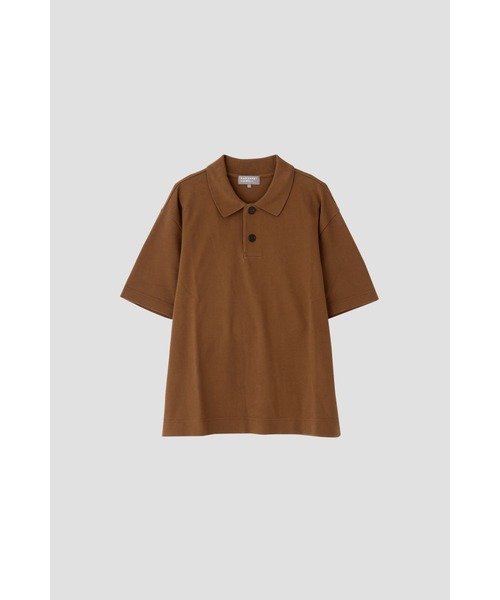 MARGARET HOWELL（マーガレットハウエル）の「COTTON PIQUE TOP（Tシャツ/カットソー・メンズ・ホワイト系その他2/ブラウン/ネイビー系1・LARGE/MEDIUM/X-LARGE）」の12枚目の写真