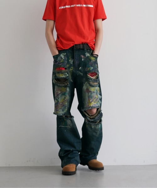 パンツ Basketcase LAX BAGGY DENIM Basketcase - Lax Baggy Denim | HBX - Globally Curated