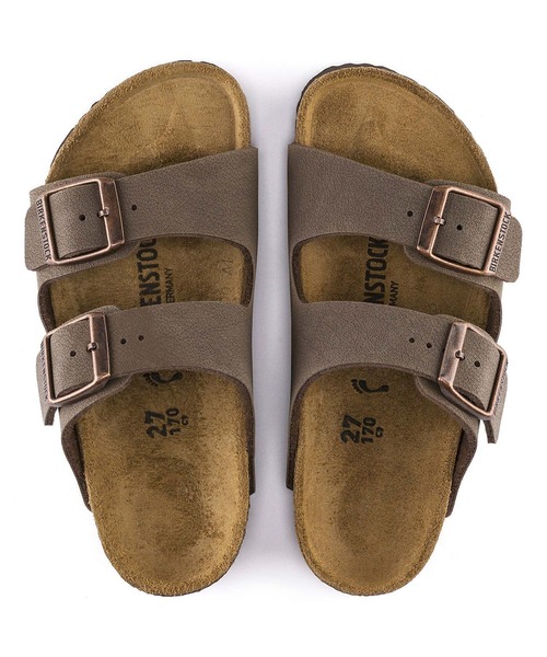 BIRKENSTOCK(ビルケンシュトック)の「BIRKENSTOCK/ビルケンシュトック キッズ サンダル ナロー幅 Arizona Kids BFBC Mocca Narrow 552893(サンダル・キッズ・モカ・27/28/30/31/33)」の4枚目の写真