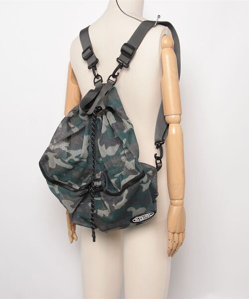 2WAY MESH KNAPSACK（バックパック/リュック）｜X-girl