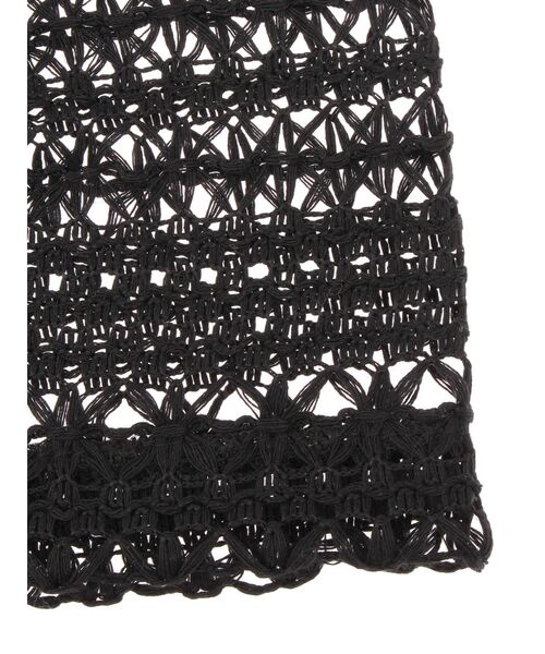 jouetie（ジュエティ）の「キャットイヤーネットキャップ 猫耳（ニットキャップ/ビーニー・レディース・ブラック/オフホワイト・FREE）」の7枚目の写真