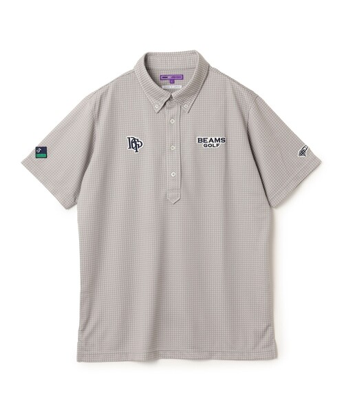 セール】PURPLE LABEL / スフィダンテ 千鳥 ボダンダウン ポロシャツ