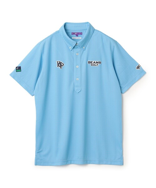 セール】PURPLE LABEL / スフィダンテ 千鳥 ボダンダウン ポロシャツ